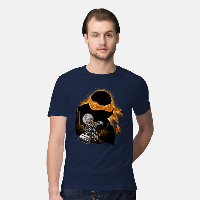 Nun-Chucks Wielder Ninja-Mens-Premium-Tee-hypertwenty