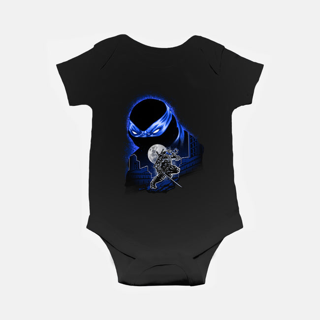 Katana Weilder Ninja-Baby-Basic-Onesie-hypertwenty