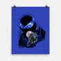 Katana Weilder Ninja-None-Matte-Poster-hypertwenty