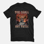 You Shall Not Pass-Womens-Fitted-Tee-momma_gorilla