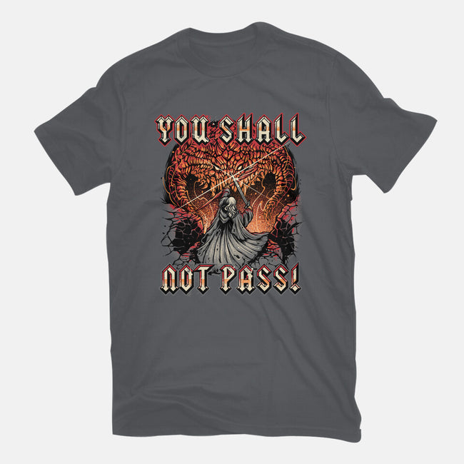 You Shall Not Pass-Womens-Fitted-Tee-momma_gorilla