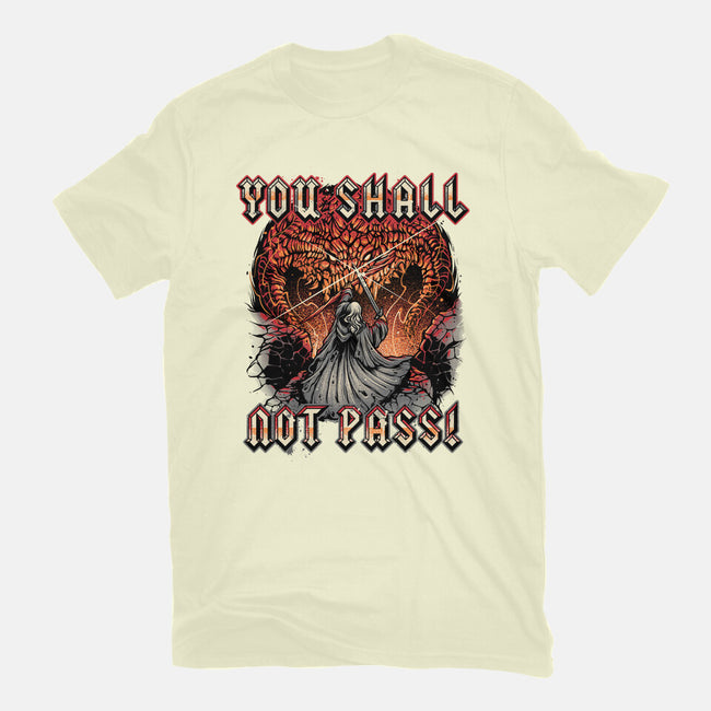You Shall Not Pass-Mens-Basic-Tee-momma_gorilla