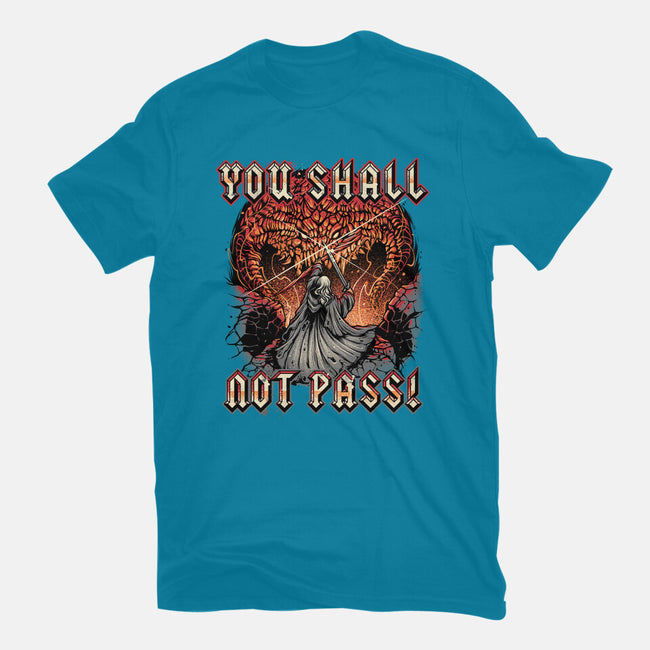 You Shall Not Pass-Womens-Fitted-Tee-momma_gorilla