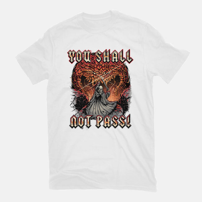 You Shall Not Pass-Womens-Fitted-Tee-momma_gorilla