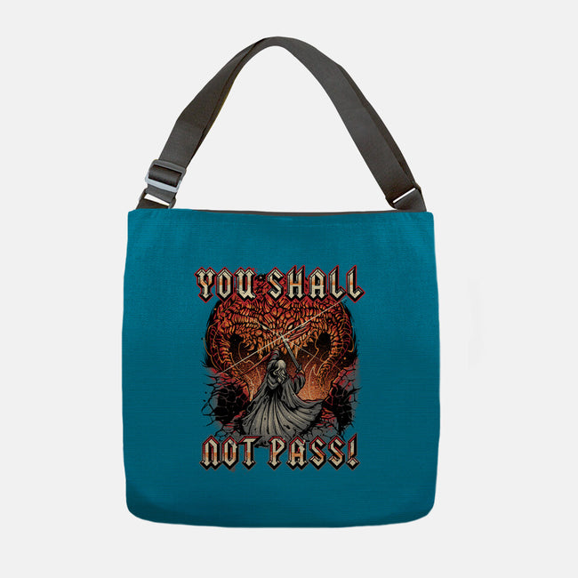 You Shall Not Pass-None-Adjustable Tote-Bag-momma_gorilla