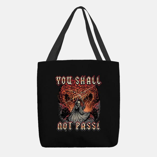 You Shall Not Pass-None-Basic Tote-Bag-momma_gorilla