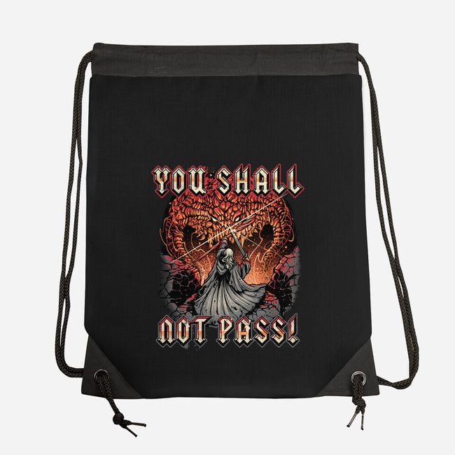 You Shall Not Pass-None-Drawstring-Bag-momma_gorilla