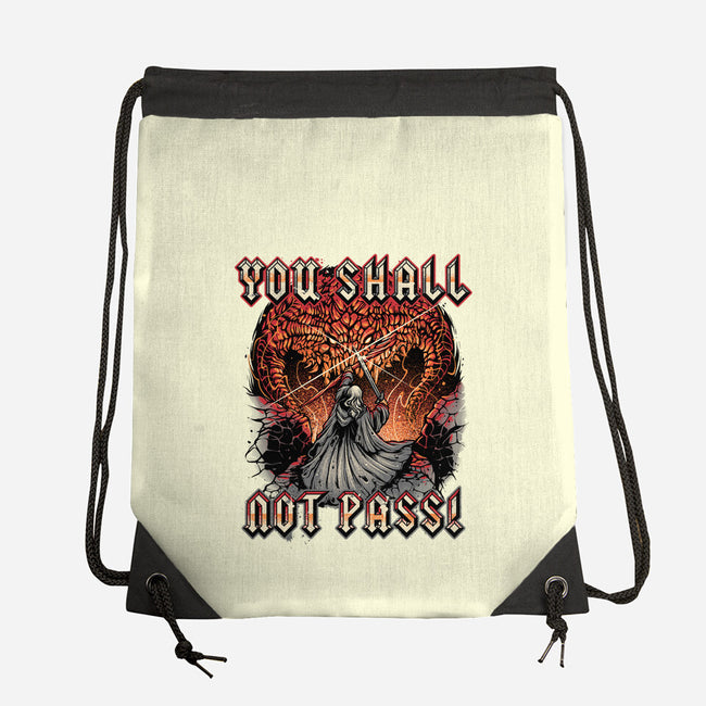 You Shall Not Pass-None-Drawstring-Bag-momma_gorilla