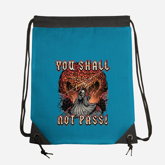 You Shall Not Pass-None-Drawstring-Bag-momma_gorilla