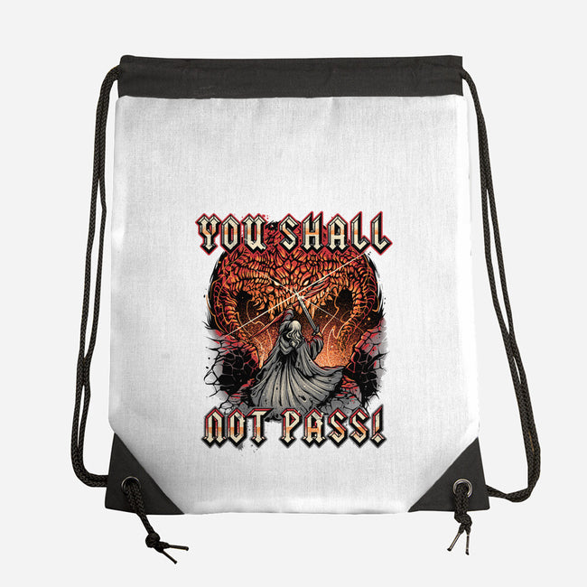 You Shall Not Pass-None-Drawstring-Bag-momma_gorilla