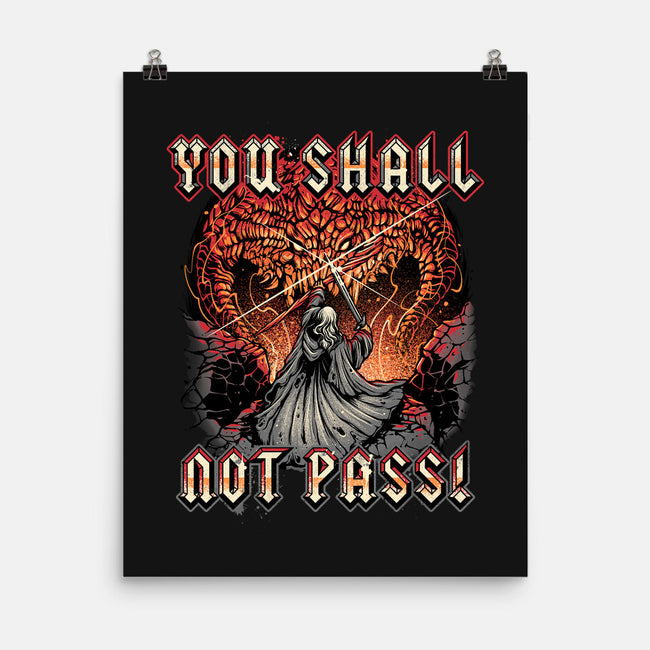 You Shall Not Pass-None-Matte-Poster-momma_gorilla