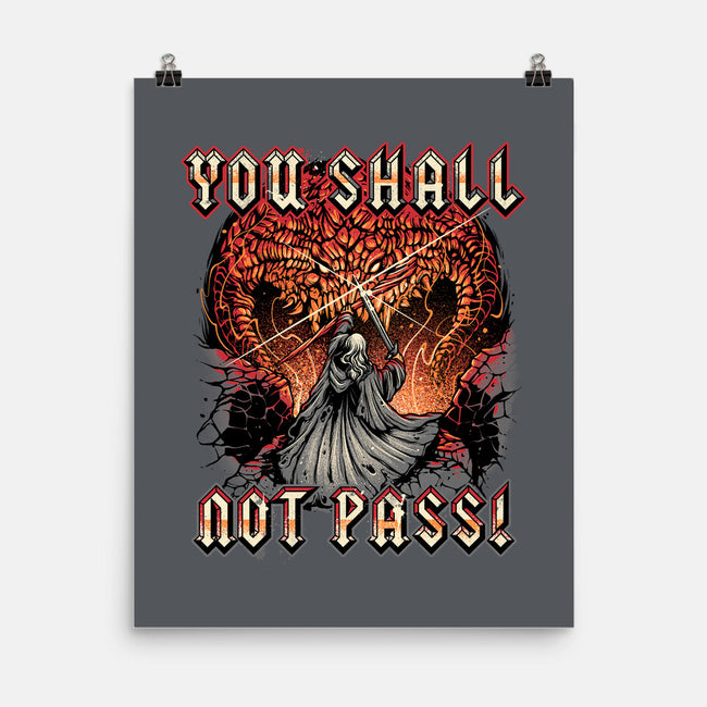 You Shall Not Pass-None-Matte-Poster-momma_gorilla