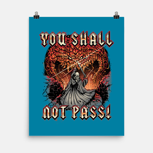 You Shall Not Pass-None-Matte-Poster-momma_gorilla