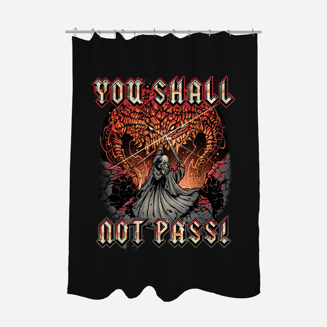 You Shall Not Pass-None-Polyester-Shower Curtain-momma_gorilla