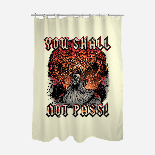 You Shall Not Pass-None-Polyester-Shower Curtain-momma_gorilla