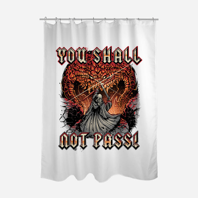 You Shall Not Pass-None-Polyester-Shower Curtain-momma_gorilla