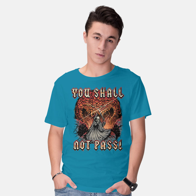 You Shall Not Pass-Mens-Basic-Tee-momma_gorilla