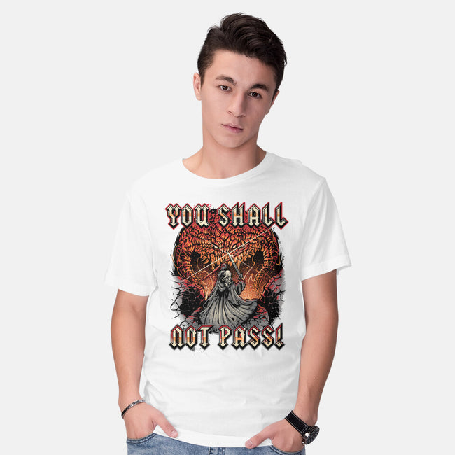 You Shall Not Pass-Mens-Basic-Tee-momma_gorilla