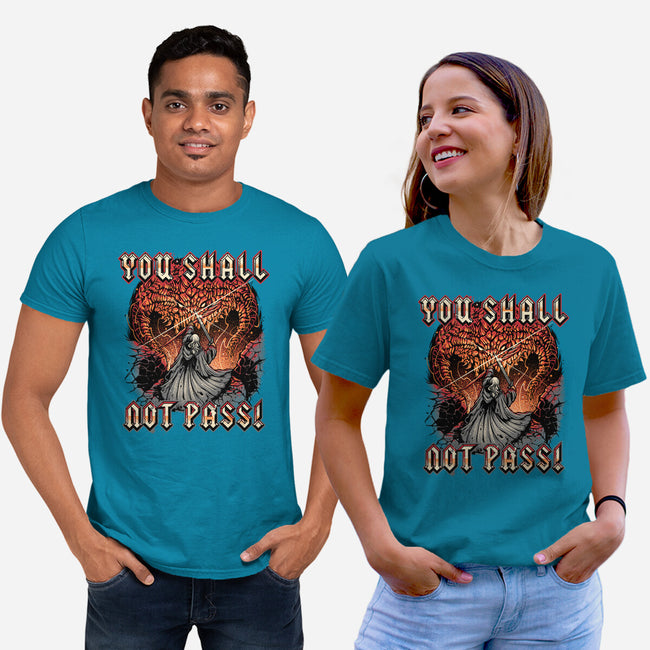 You Shall Not Pass-Unisex-Basic-Tee-momma_gorilla