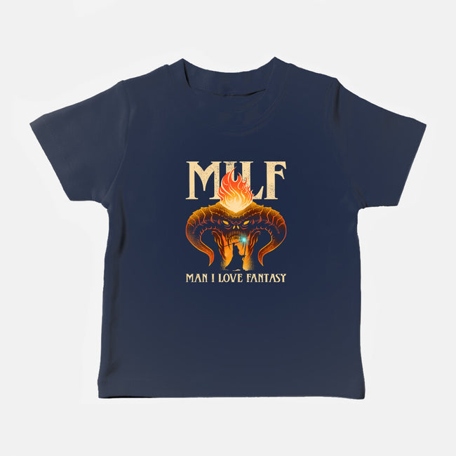 MILF Man I Love Fantasy-Baby-Basic-Tee-sachpica