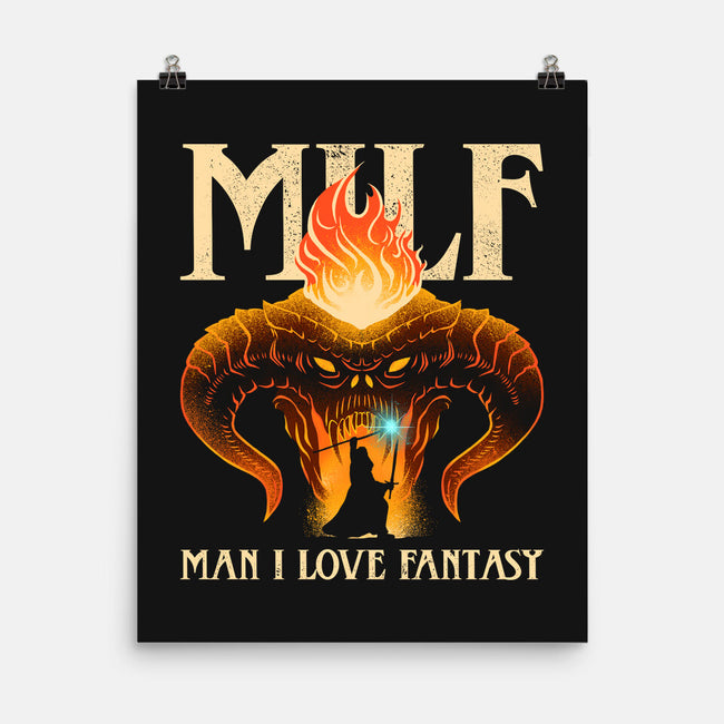 MILF Man I Love Fantasy-None-Matte-Poster-sachpica