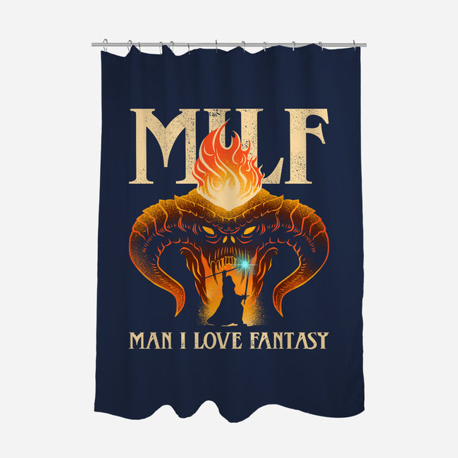 MILF Man I Love Fantasy-None-Polyester-Shower Curtain-sachpica