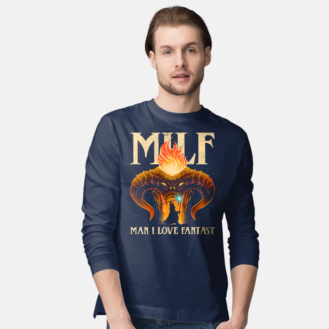 MILF Man I Love Fantasy-Mens-Long Sleeved-Tee-sachpica
