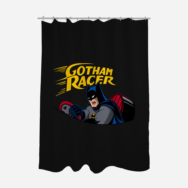 Dark Racer-None-Polyester-Shower Curtain-Getsousa!