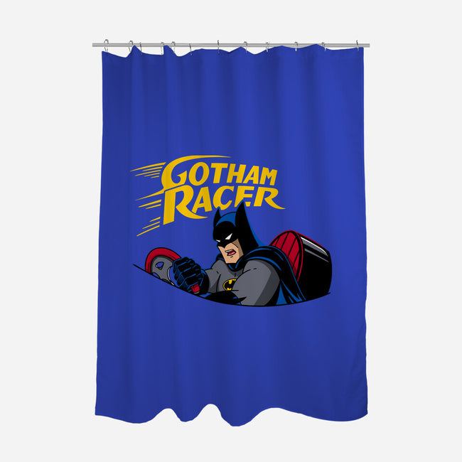 Dark Racer-None-Polyester-Shower Curtain-Getsousa!