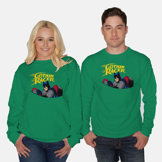 Dark Racer-Unisex-Crew Neck-Sweatshirt-Getsousa!