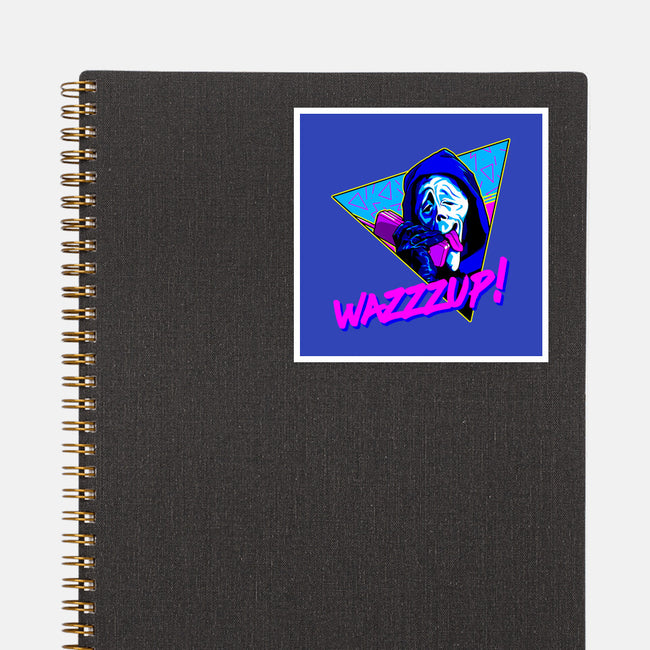WAZZZUP It's Me-None-Glossy-Sticker-goodidearyan