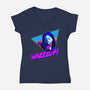 WAZZZUP It's Me-Womens-V-Neck-Tee-goodidearyan