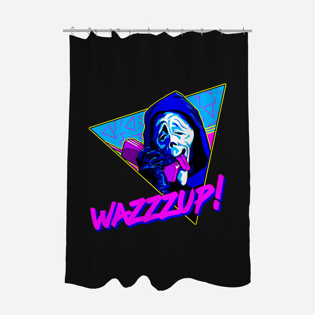 WAZZZUP It's Me-None-Polyester-Shower Curtain-goodidearyan
