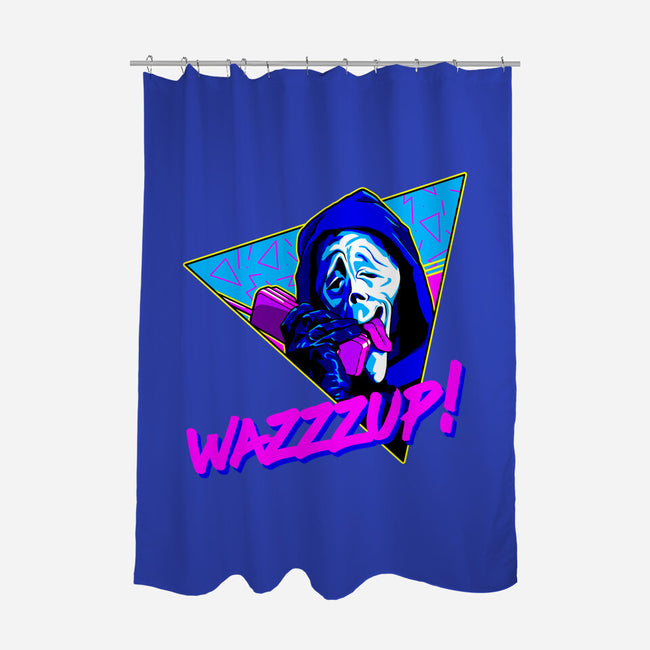 WAZZZUP It's Me-None-Polyester-Shower Curtain-goodidearyan