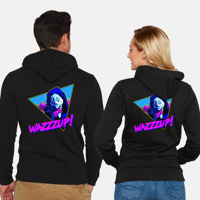 WAZZZUP It's Me-Unisex-Zip-Up-Sweatshirt-goodidearyan