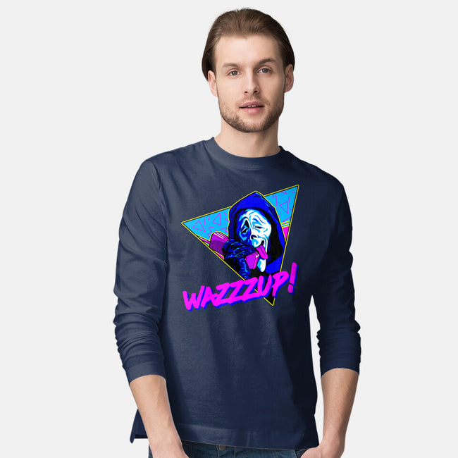 WAZZZUP It's Me-Mens-Long Sleeved-Tee-goodidearyan