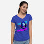 WAZZZUP It's Me-Womens-V-Neck-Tee-goodidearyan