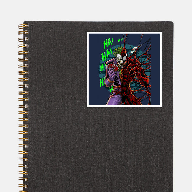The Carnage That Laughs-None-Glossy-Sticker-Ozzy Fernandez