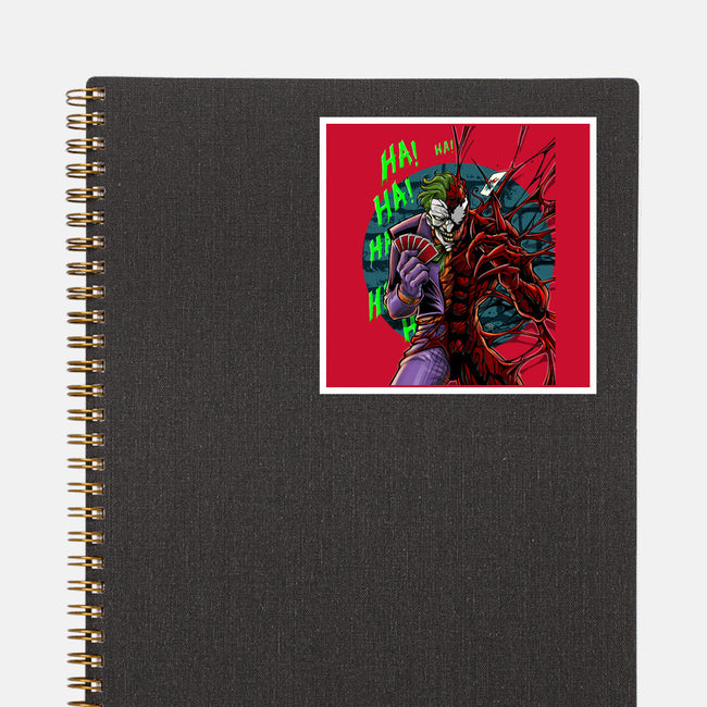 The Carnage That Laughs-None-Glossy-Sticker-Ozzy Fernandez
