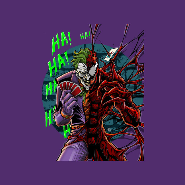 The Carnage That Laughs-Womens-Off Shoulder-Sweatshirt-Ozzy Fernandez