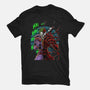 The Carnage That Laughs-Womens-Basic-Tee-Ozzy Fernandez