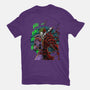 The Carnage That Laughs-Womens-Basic-Tee-Ozzy Fernandez