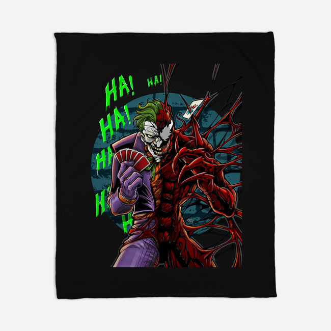 The Carnage That Laughs-None-Fleece-Blanket-Ozzy Fernandez