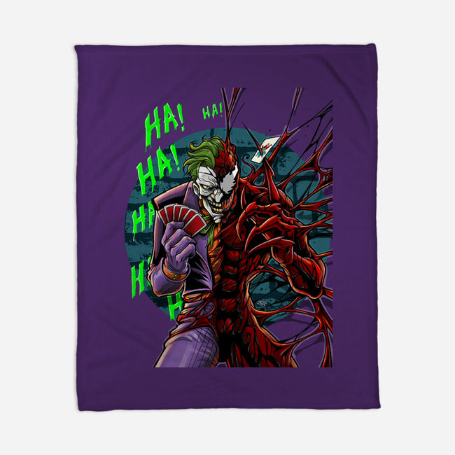The Carnage That Laughs-None-Fleece-Blanket-Ozzy Fernandez