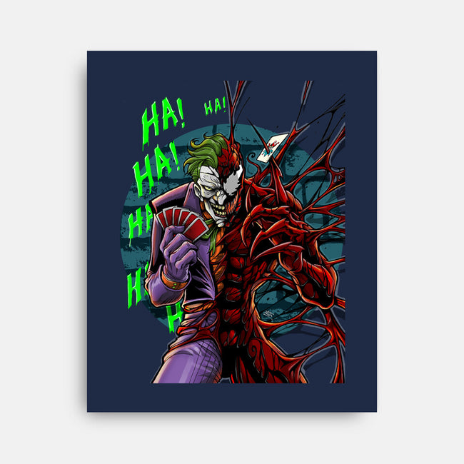 The Carnage That Laughs-None-Stretched-Canvas-Ozzy Fernandez