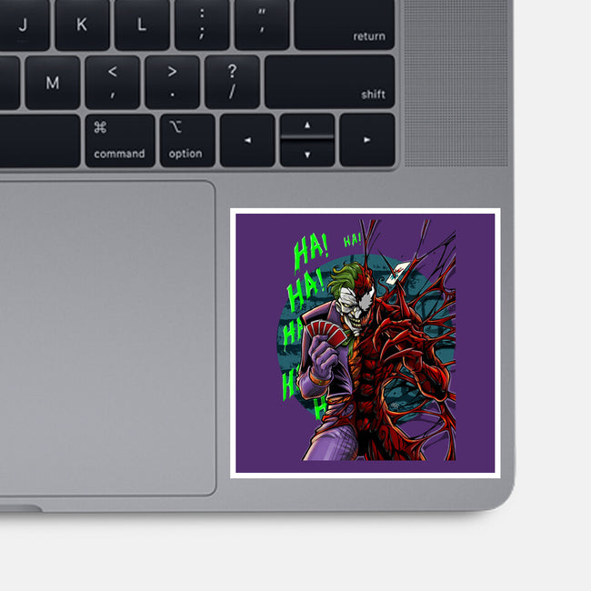 The Carnage That Laughs-None-Glossy-Sticker-Ozzy Fernandez