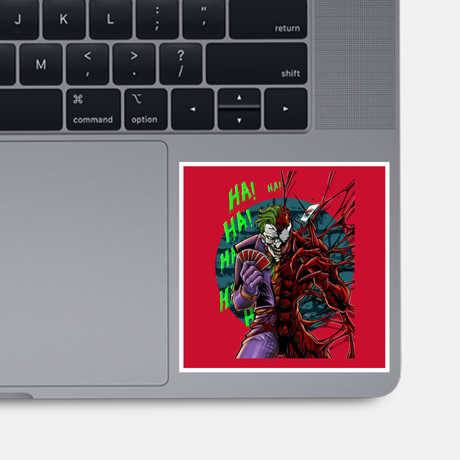 The Carnage That Laughs-None-Glossy-Sticker-Ozzy Fernandez