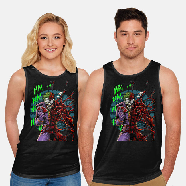 The Carnage That Laughs-Unisex-Basic-Tank-Ozzy Fernandez