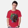 The Carnage That Laughs-Mens-Basic-Tee-Ozzy Fernandez