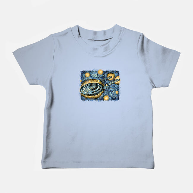 Starry Journey-Baby-Basic-Tee-momma_gorilla